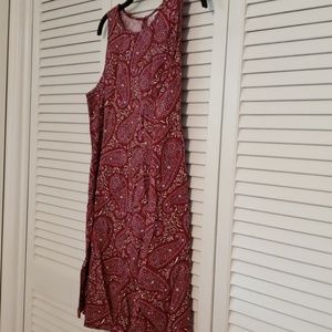 Old Navy L rayon high neck swing dress